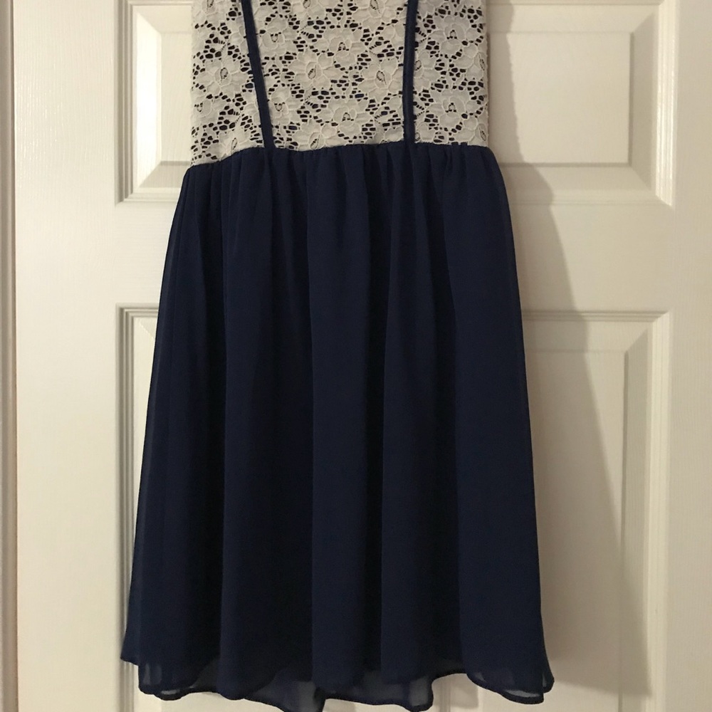 Strapless dress